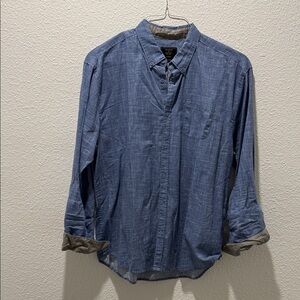 Stylish Denim Blue Button-Down Shirt